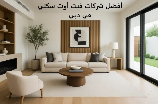 أفضل شركات فيت أوت سكني في دبي | DWS للتصميم الداخلي