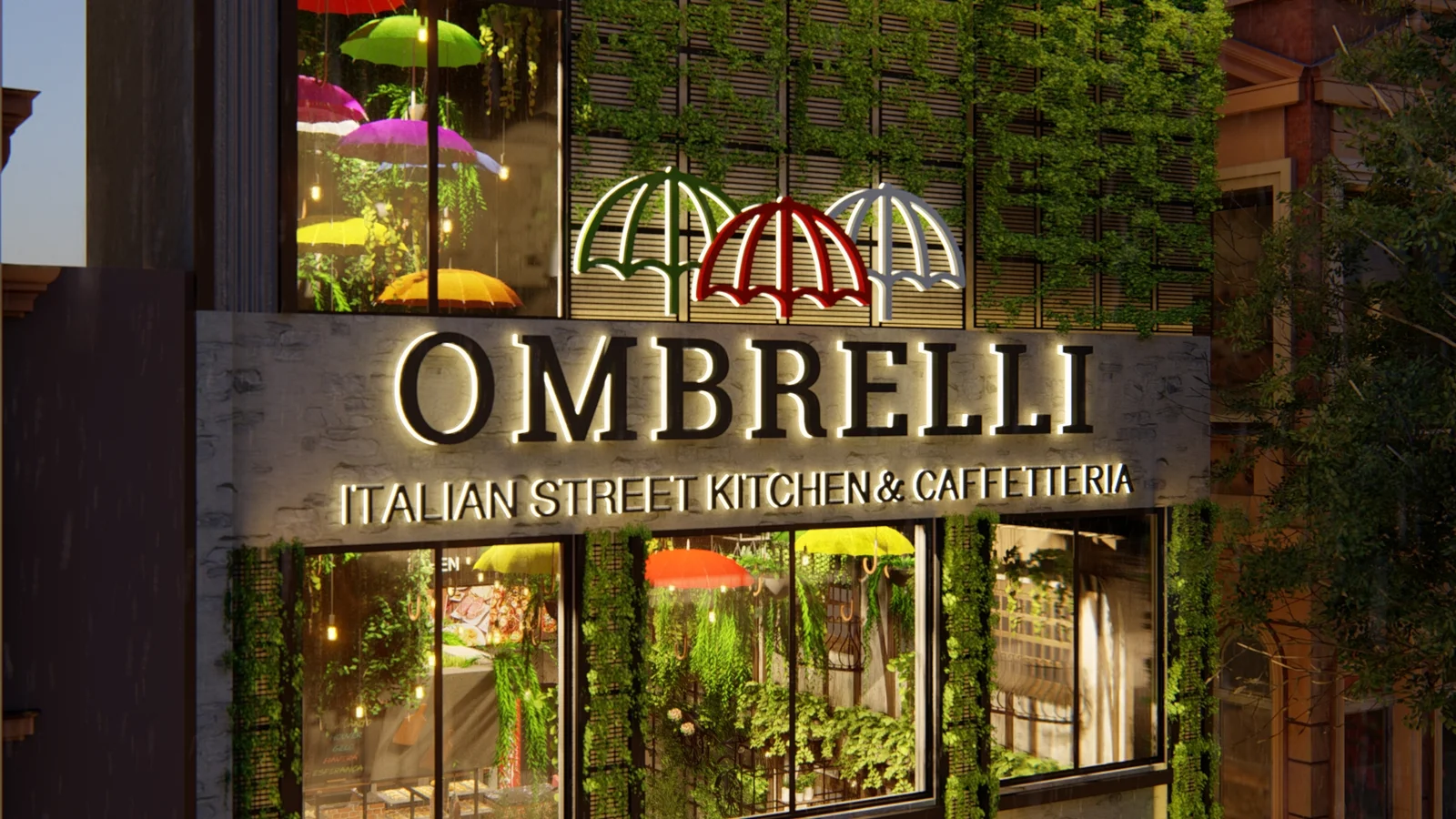 Ombrelli Italian Street Kitchen in Dubai